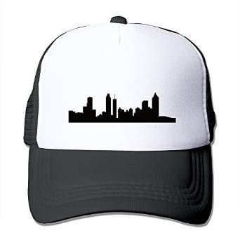 342x342 Atlanta Skyline Vector Mesh Unisex Adult One Size Snapback Trucker