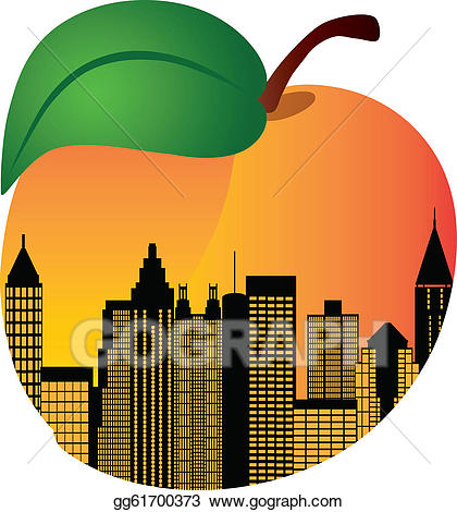 Atlanta Skyline Vector Free
