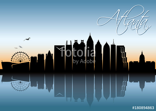 Atlanta Skyline 500x357 Atlanta Skyline