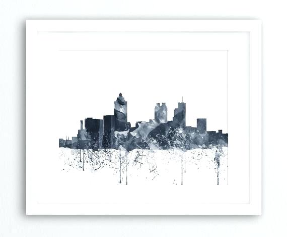 Skyline Painting In Watercolor Background 570x472 Skyline Painting In Watercolor Background