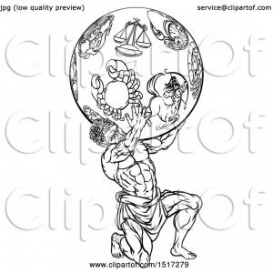 300x300 Black Atlas Holding The World A Studiogrfx