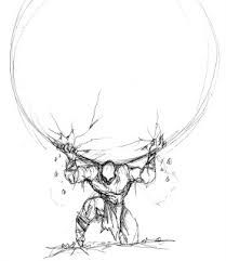 209x241 Huge Collection Of 'atlas Holding Up The World Drawing' Download