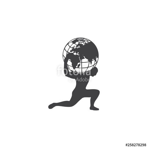 500x500 Atlas Logo Vector Stock Image And Royalty Free Vector