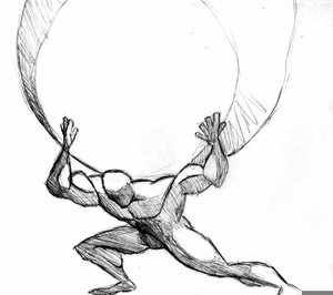 Clipart Of Atlas Holding The World Free Images 300x266 Clipart Of Atlas Holding The World Free Images