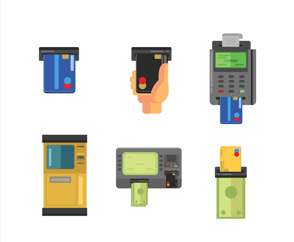 1136x936 Atm Vector Vector Art Graphics