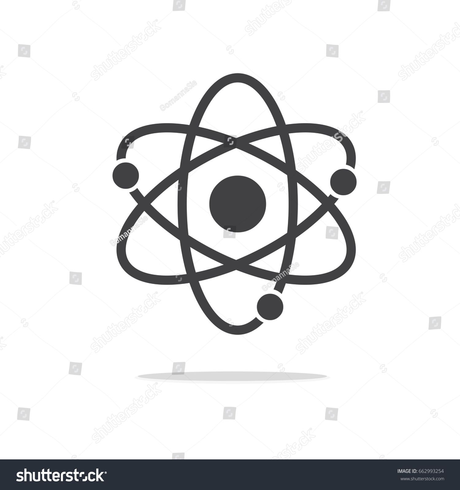 1500x1600 Atom Icon Vector Atom Symbolsn Atom Vector Symbols