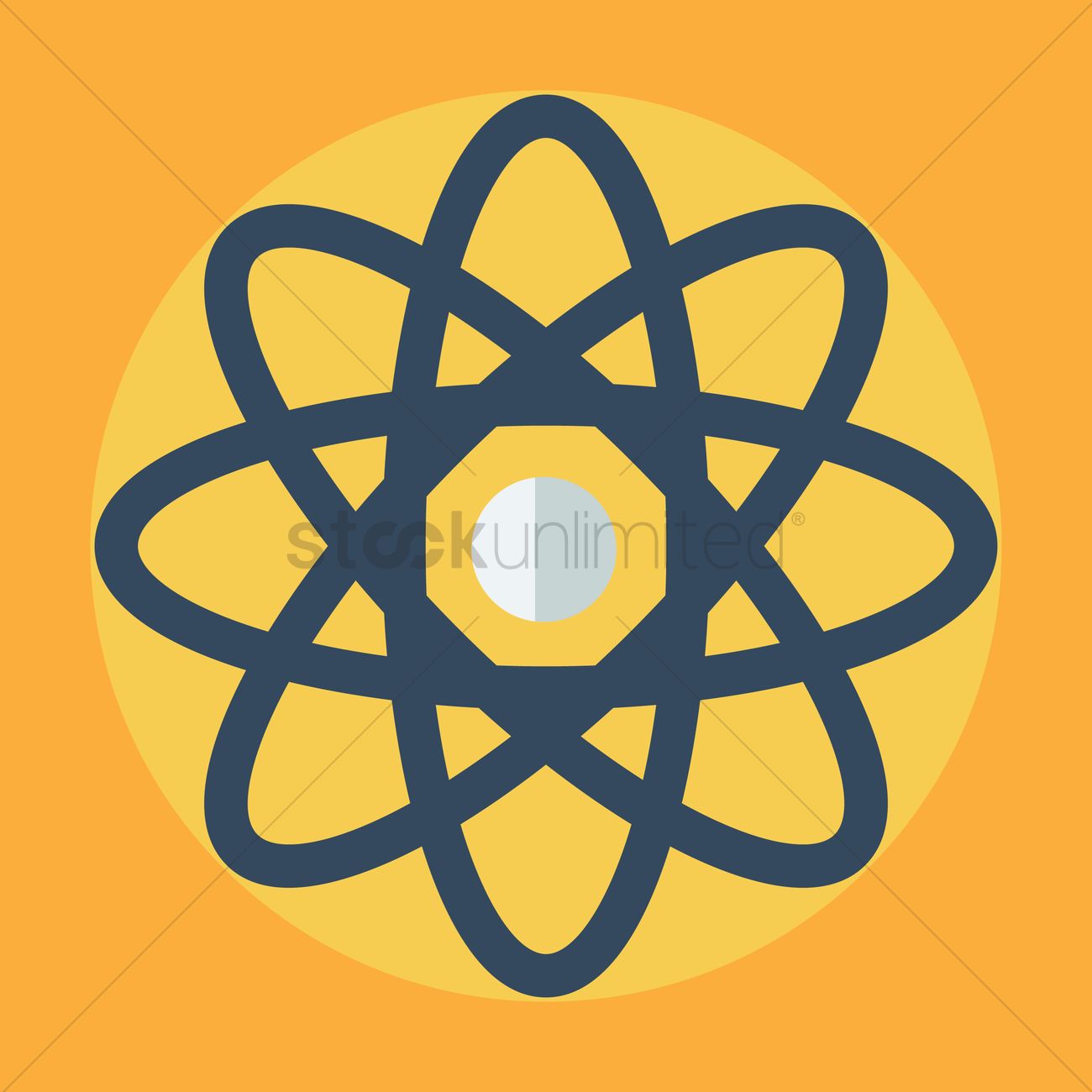 Free Atom Symbol Vector Image 1300x1300 Free Atom Symbol Vector Image