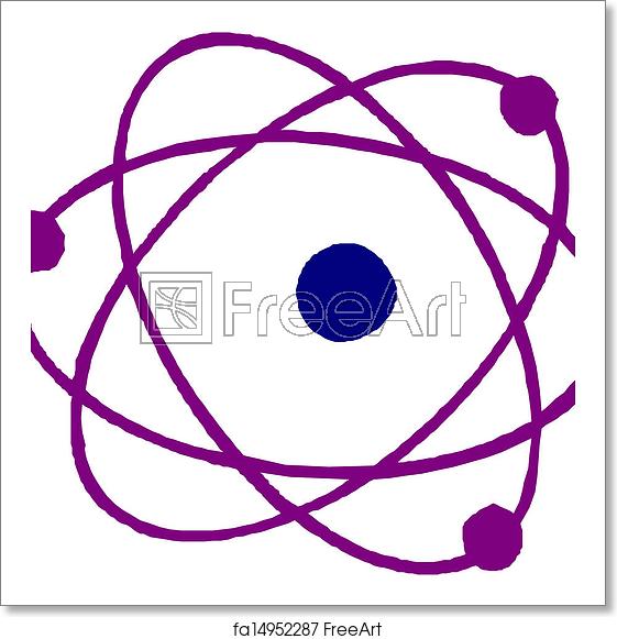 561x581 Free Art Print Of Atom Symbol Vector Freeart