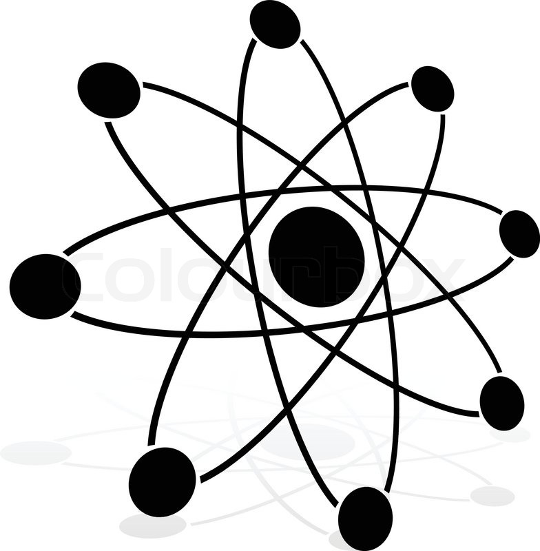 Molecule, Atom Symbol Stock Vector Colourbox 784x800 Molecule, Atom Symbol Stock Vector Colourbox