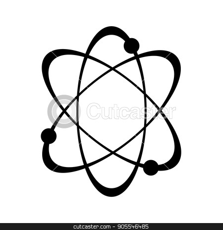 Vector Atom Icon Stock Vector 450x464 Vector Atom Icon Stock Vector