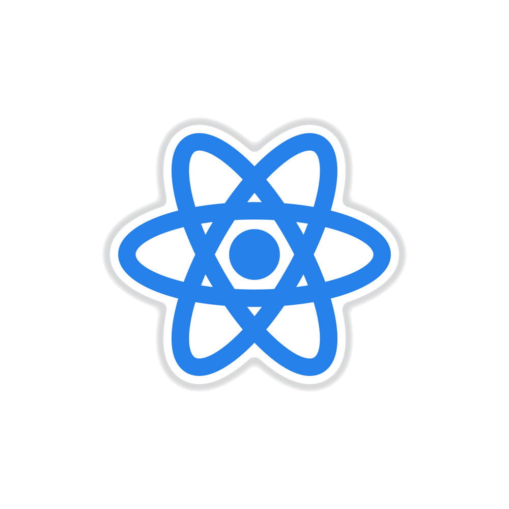 Paper Sticker On White Background Atom Vector Free 1000x1000 Paper Sticker On White Background Atom Vector Free