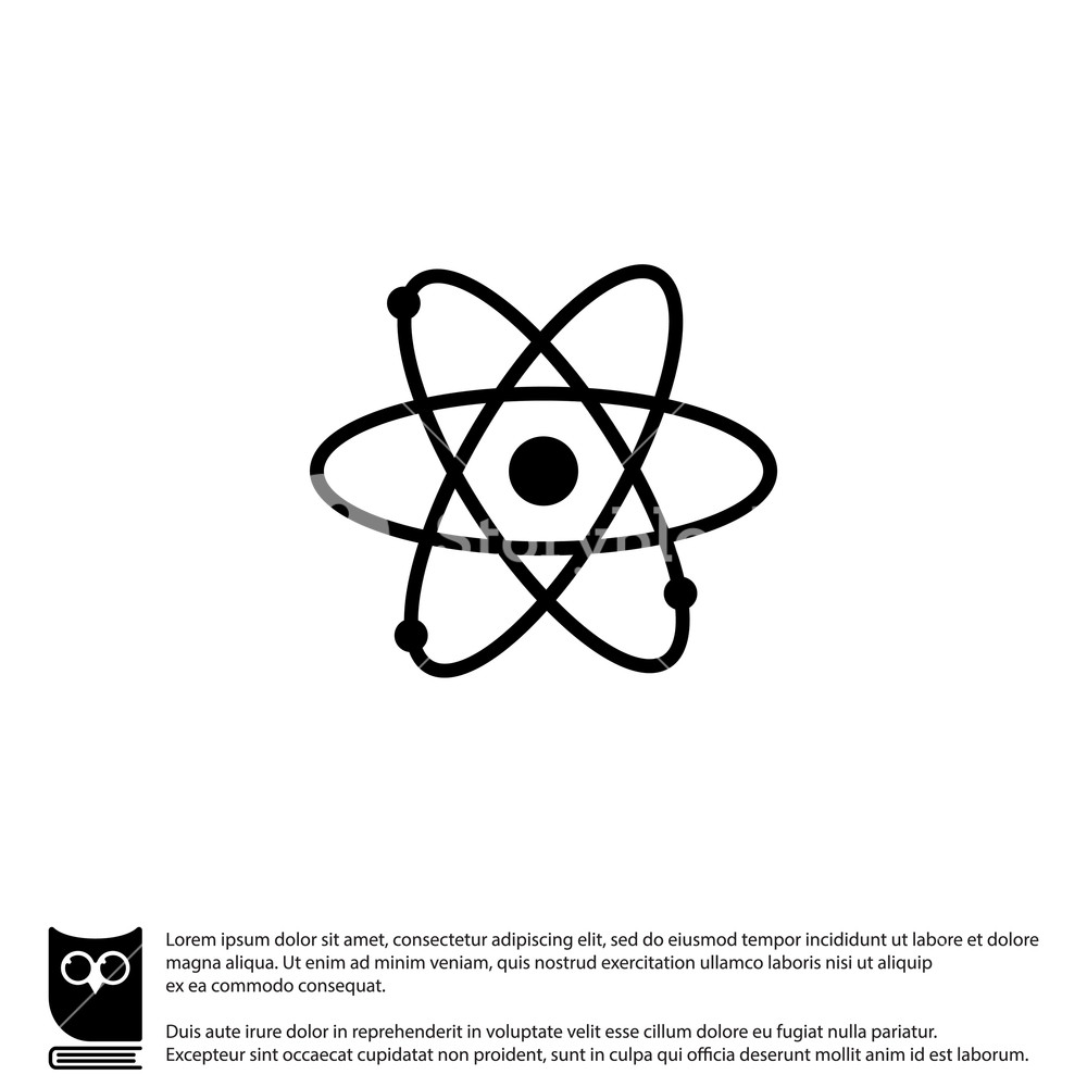 Web Icon Atom Vector Illustration Royalty Free Stock Image 1000x1000 Web Icon Atom Vector Illustration Royalty Free Stock Image