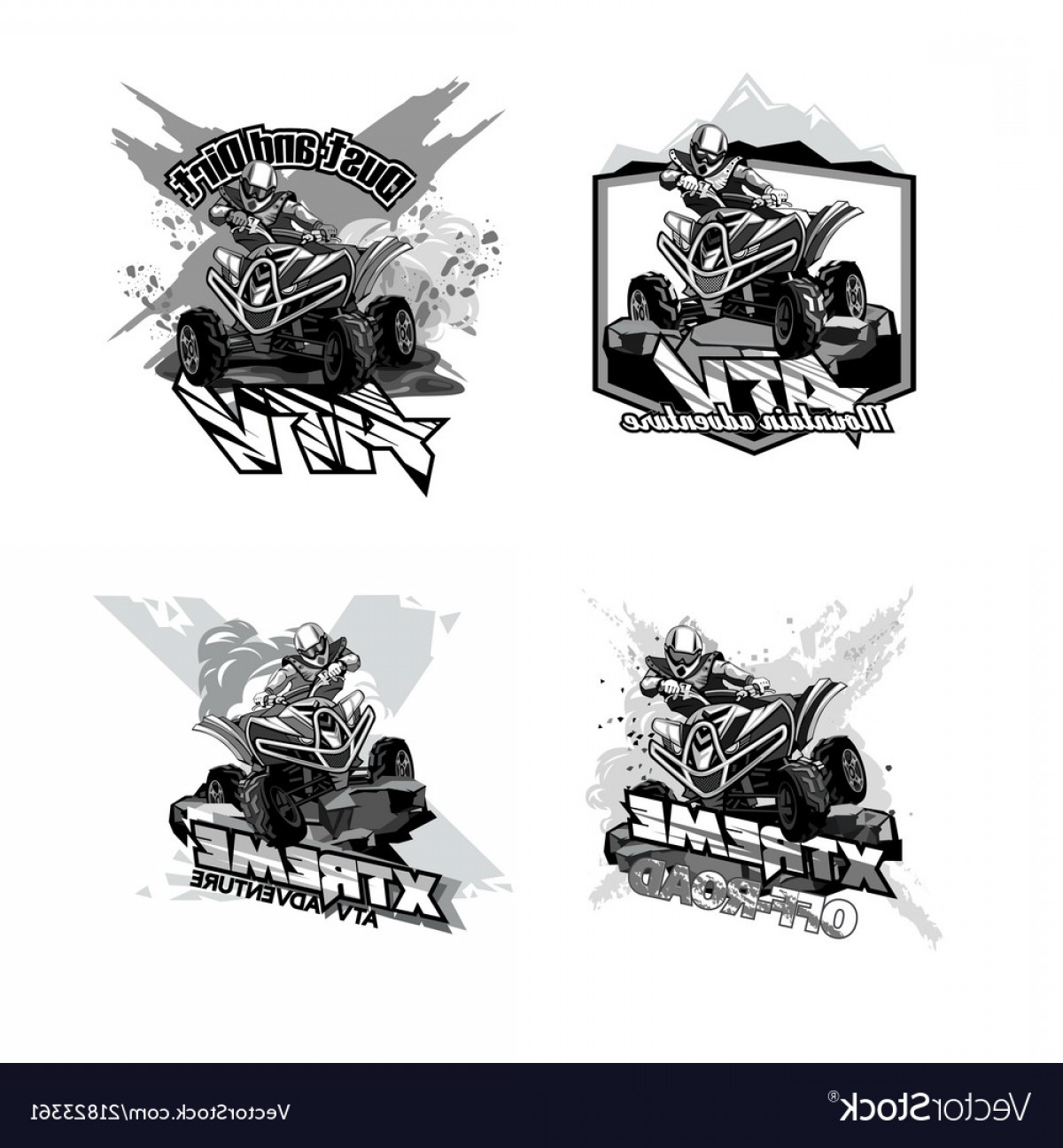 1200x1296 Atv Vector Art Logos Handandbeak