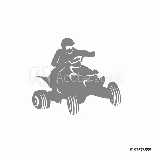 500x500 Atv Logo Vector Template Design