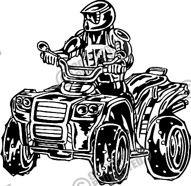 382x372 Atv Vector Graphics Free Download Images