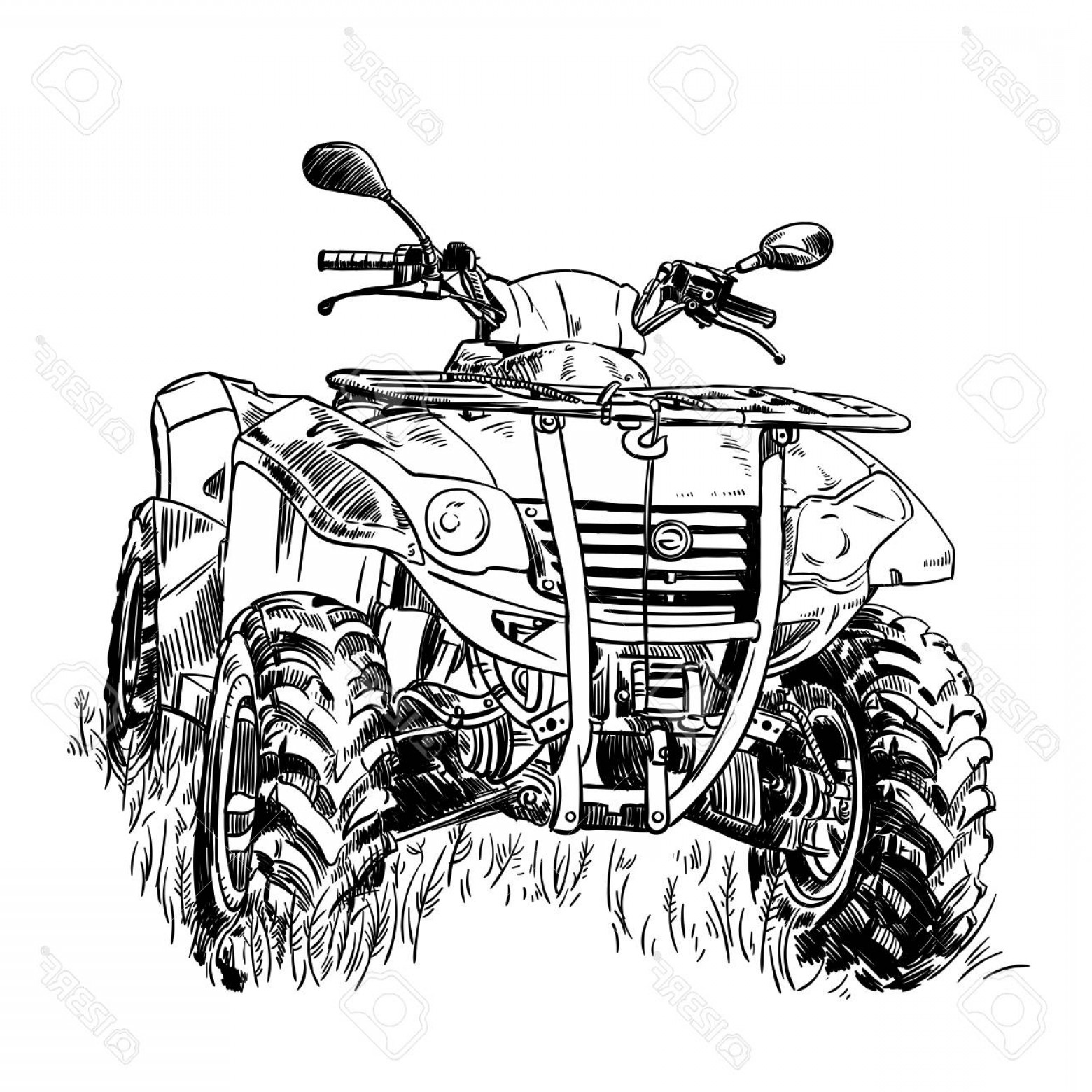 1560x1560 Quad Bike Vector Art Catamart