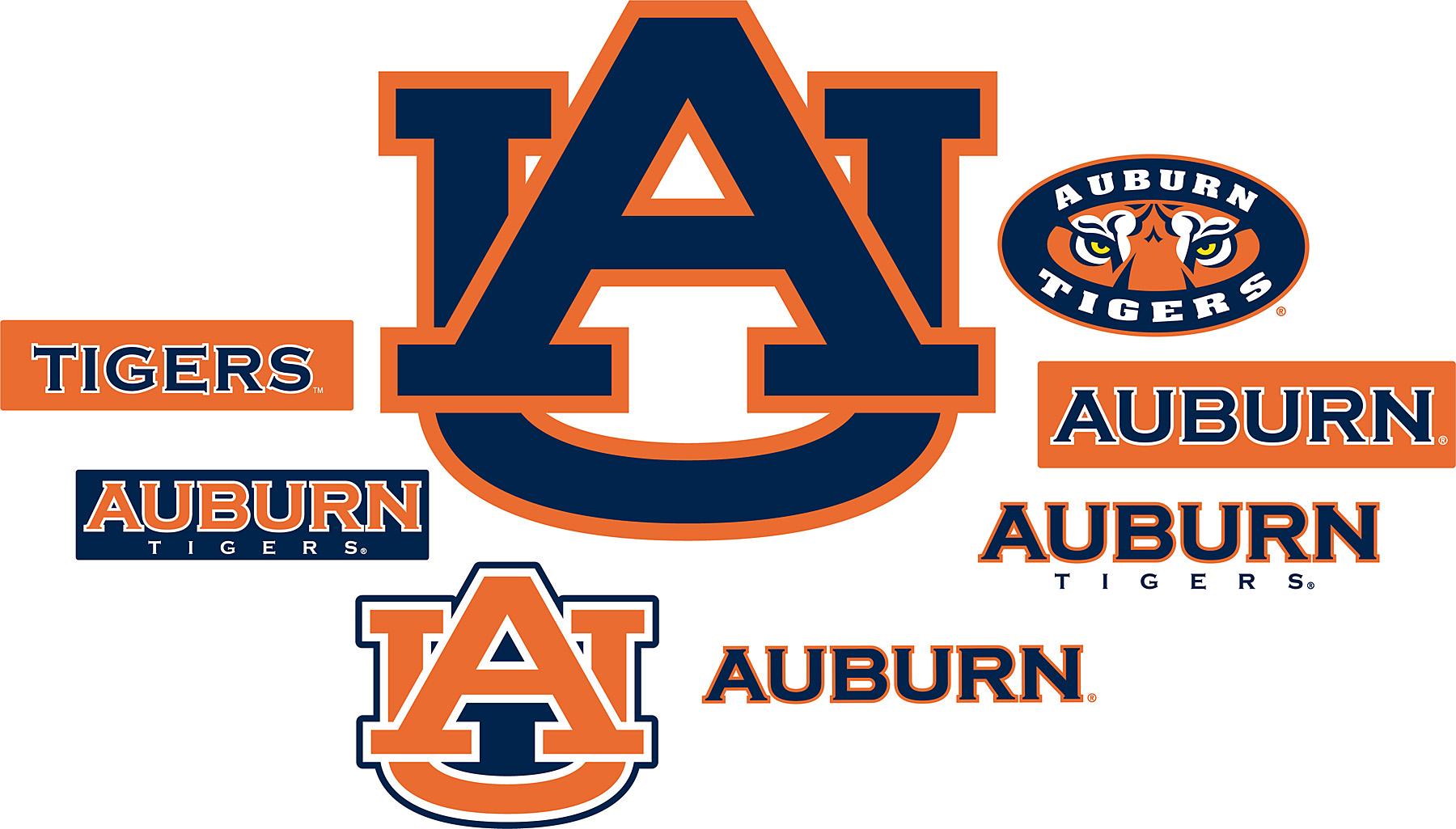 Auburn Tigers Logo Face Tattoos - wide 10