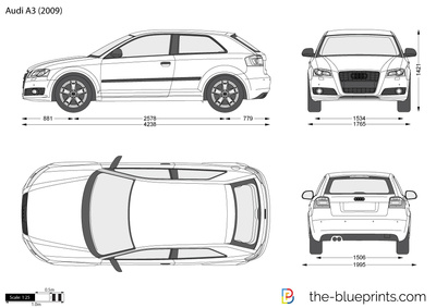 Audi Vector Drawing 400x283 Audi Vector Drawing