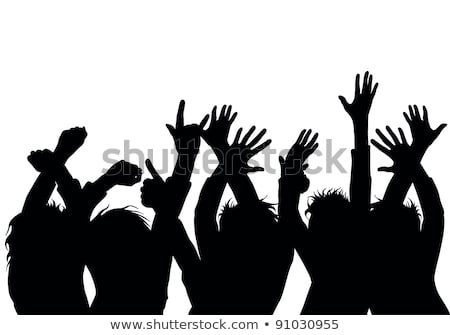 450x335 Huge Collection Of 'audience Silhouette Vector' Download More
