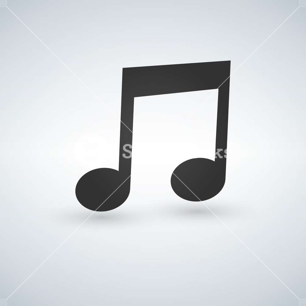 Music Icon Vector, Melody, Song, Note, Sound, Audio Sign Isolated 1000x1000 Music Icon Vector, Melody, Song, Note, Sound, Audio Sign Isolated