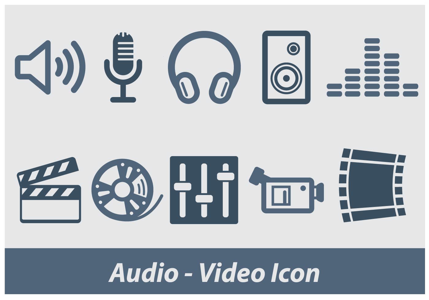 Audio Icon Free Vector Art 1400x980 Audio Icon Free Vector Art
