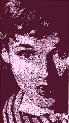 Audrey Hepburn Vector Image 280x500 Audrey Hepburn Vector Image