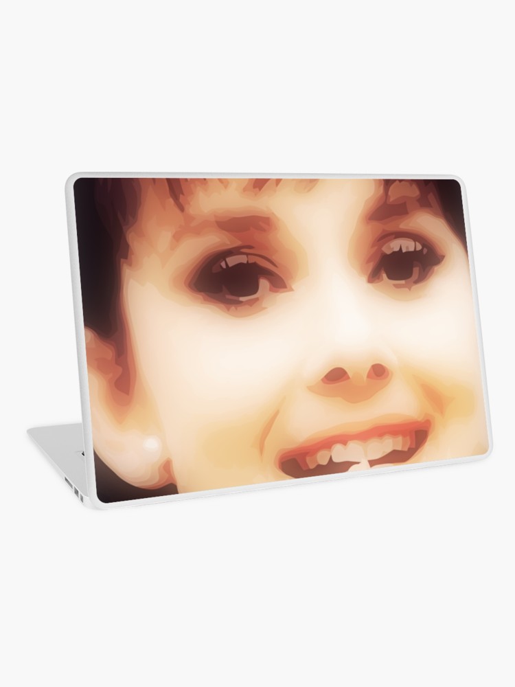 Audrey Hepburn, Romantic Vector Art Laptop Skin 750x1000 Audrey Hepburn, Romantic Vector Art Laptop Skin