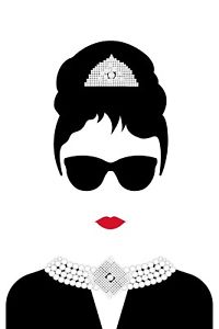 Beautiful Audrey Hepburn Canvas Picture 200x300 Beautiful Audrey Hepburn Canvas Picture