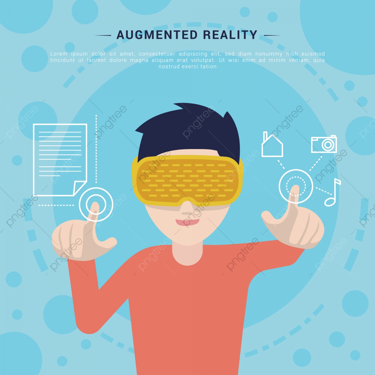 1200x1200 Augmented Reality Illustration, Technology, Augmented, Reality Png