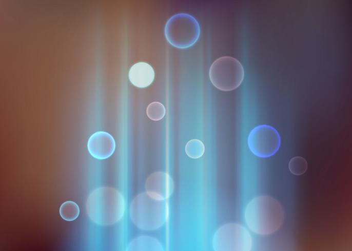 686x490 Aura Blue Lights Bokeh Vintage Beautiful Vector