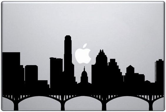 564x383 Austin Skyline Silhouette