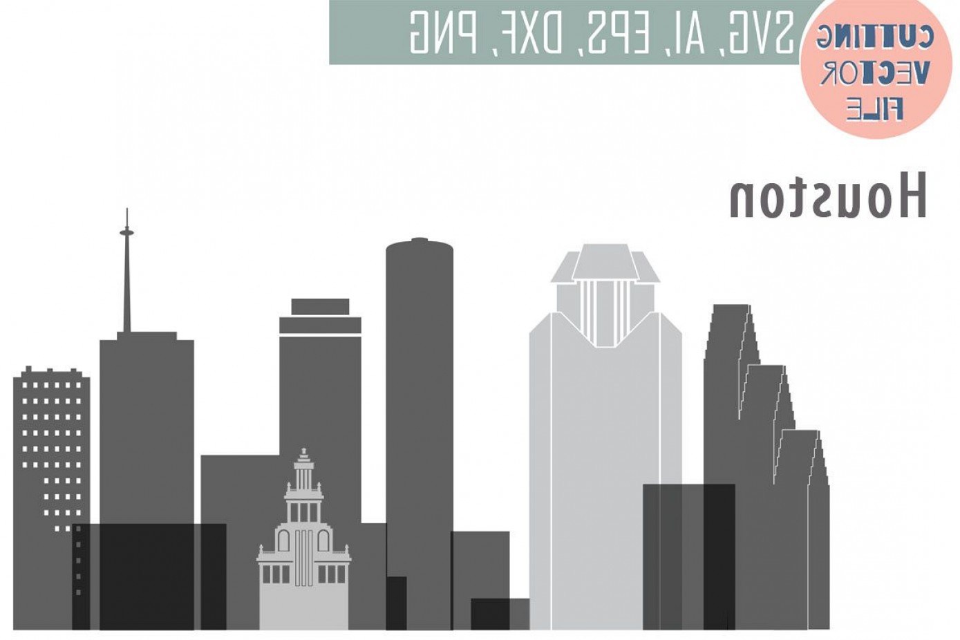 1389x926 Austin Skyline Free Vector Cdr