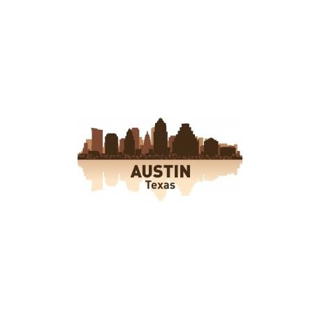 458x458 Austin Skyline Free Vector