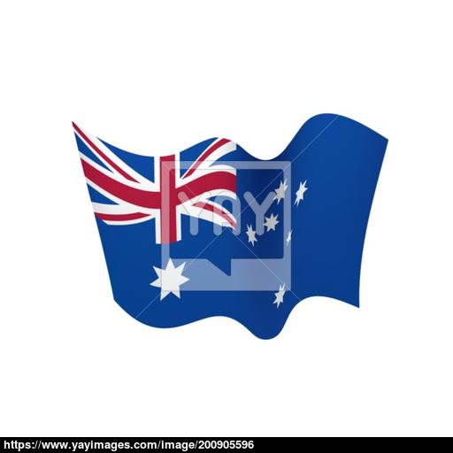 512x512 Australia Flag, Vector Illustration Vector