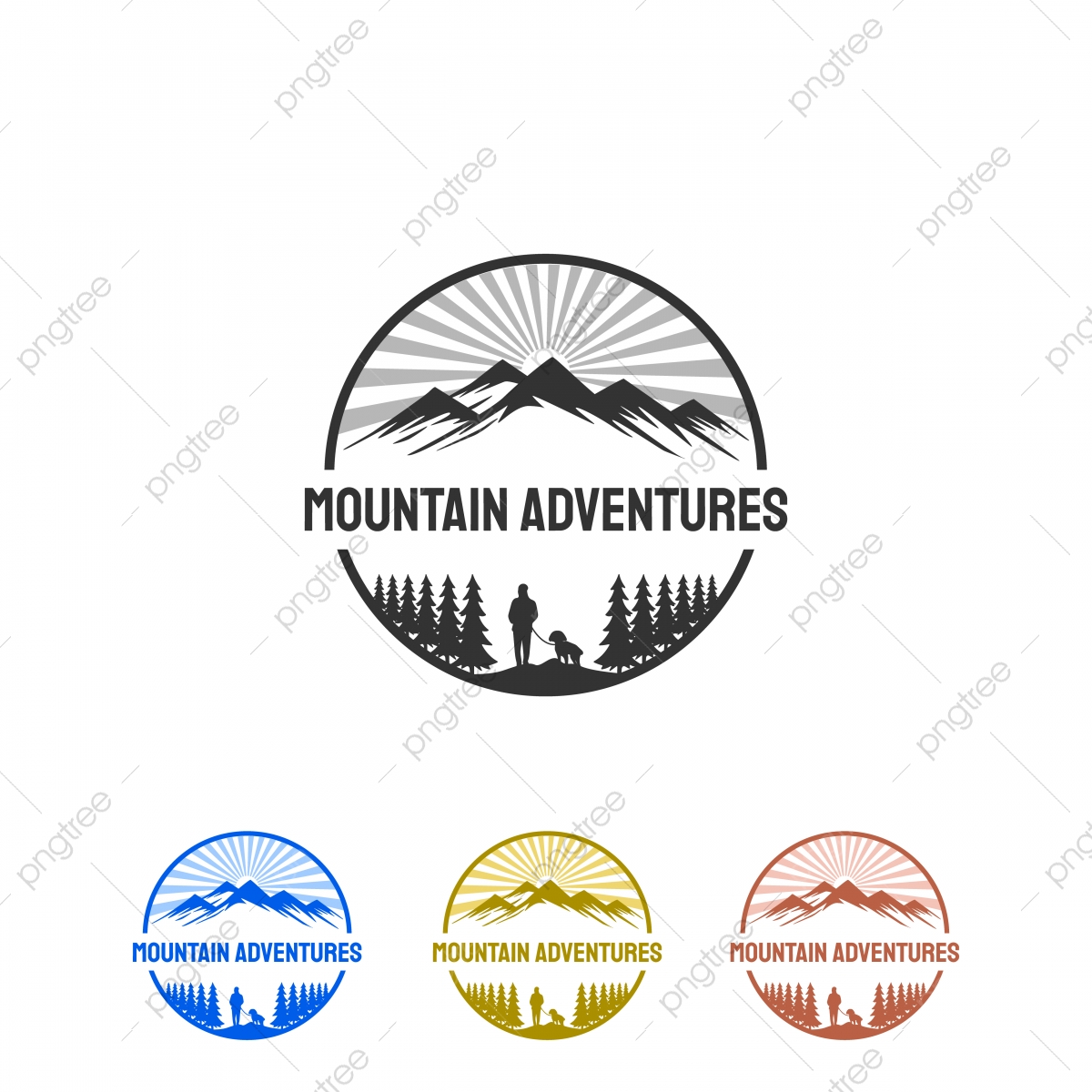 1200x1200 Mountain With Sunburst Logo Designs Inspirations, Alpine