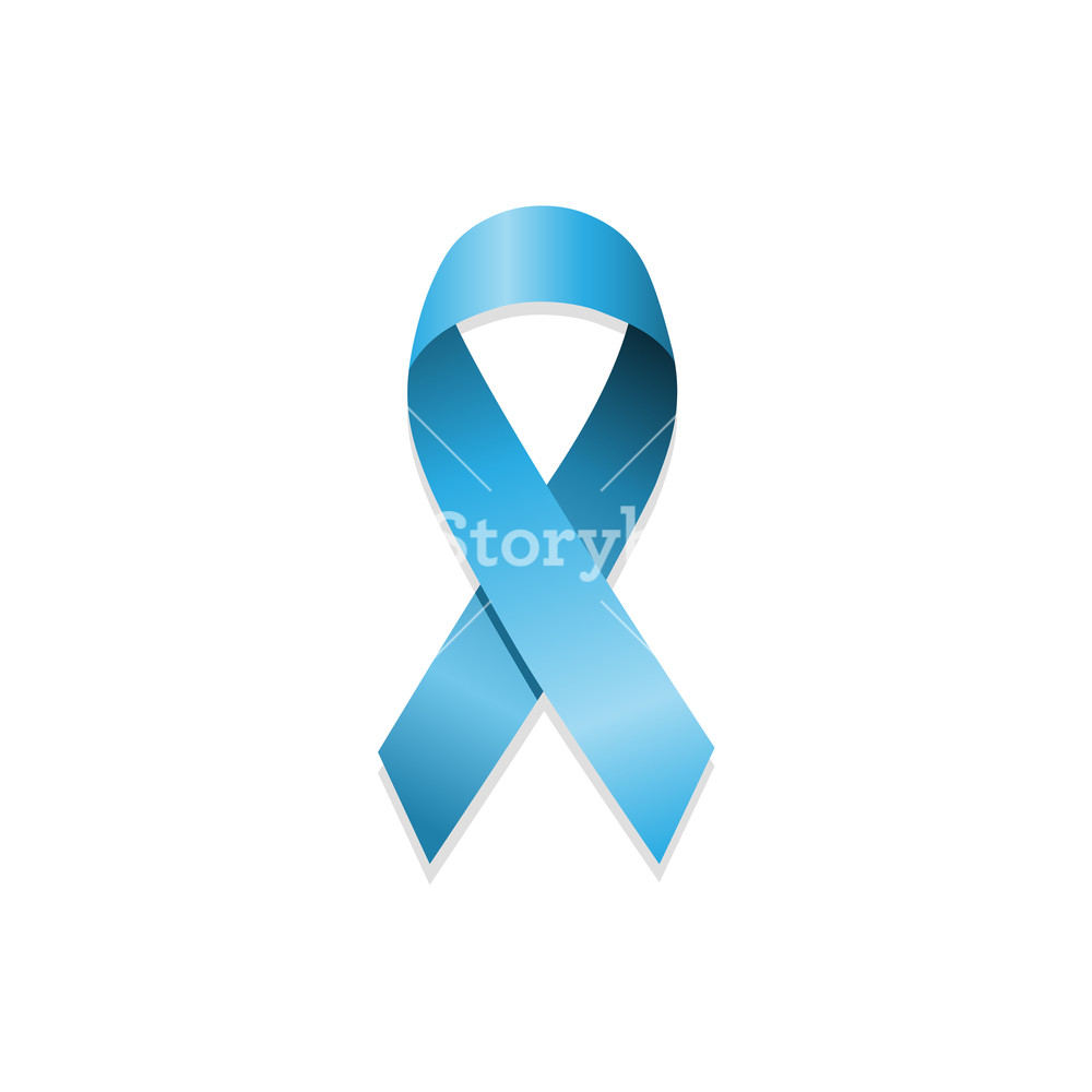 1000x1000 Autism Awareness Blue Ribbon World Autism Day Isolated Vector