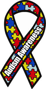 158x300 Autism Awareness Ribbon Logo Vector