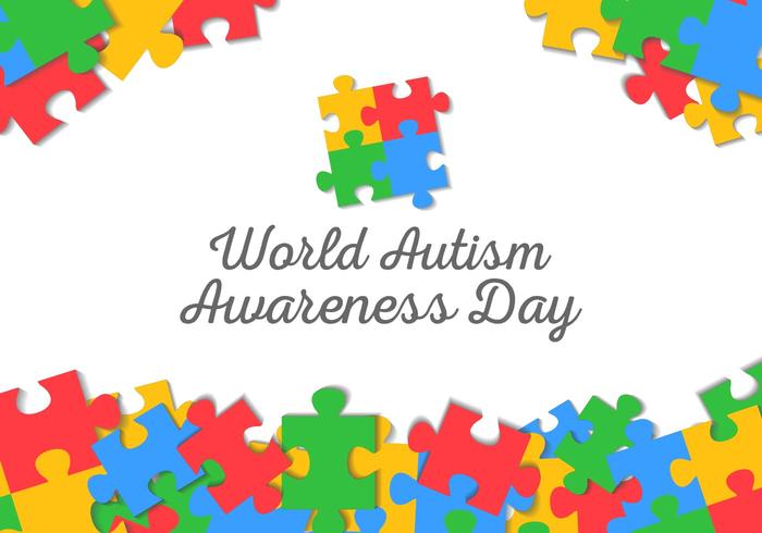 700x490 World Autism Awareness Day Background Vector