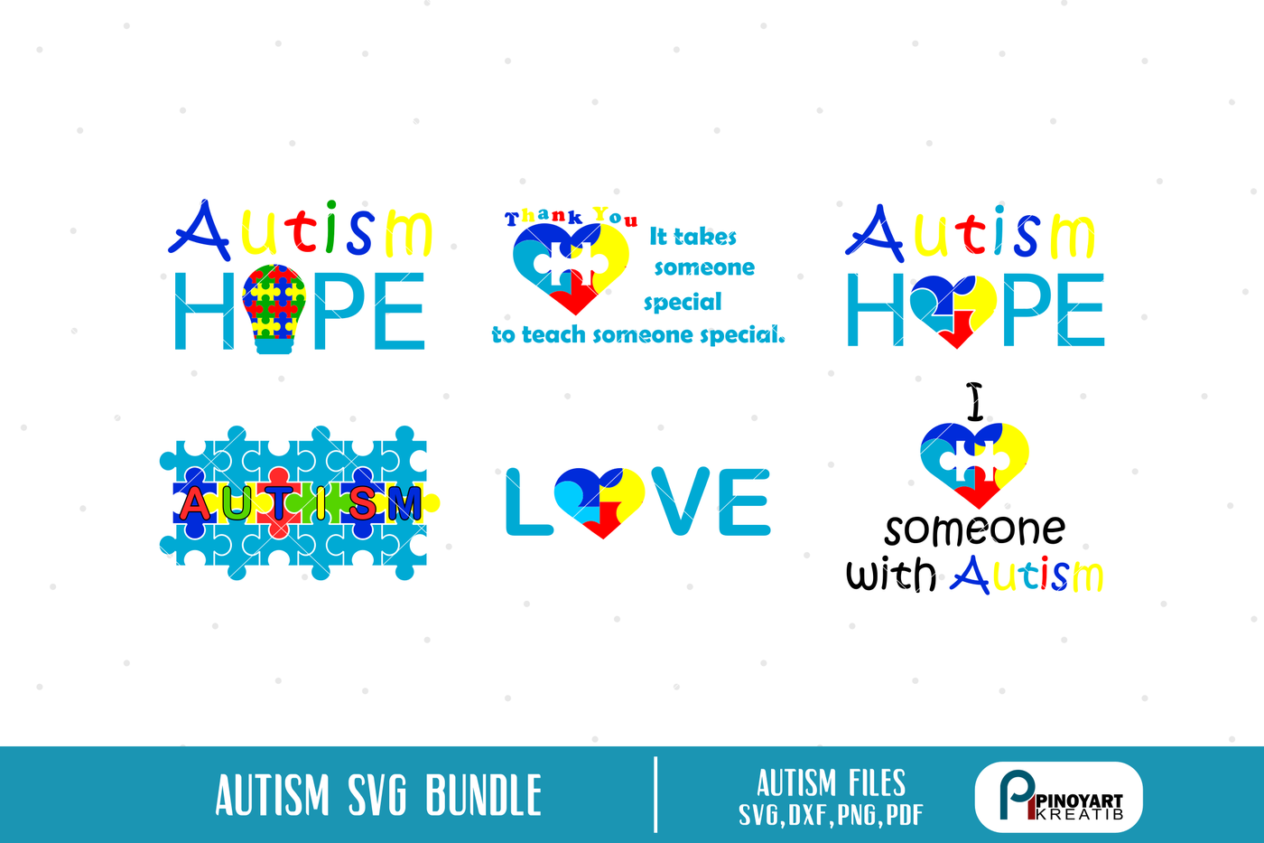 Autism Awareness Vector at Vectorified.com | Collection of Autism ...