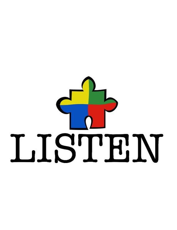 570x738 Autism Vector Logo Listen Etsy