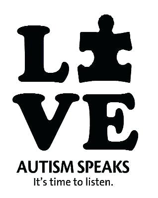 318x397 Autism Awareness Clipart