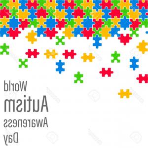 Autism Awareness Poster With Puzzle Pieces Vector Catchsplace 300x300 Autism Awareness Poster With Puzzle Pieces Vector Catchsplace