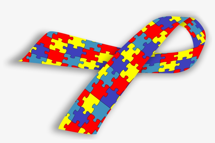 820x546 Autism Awareness Ribbon Vector