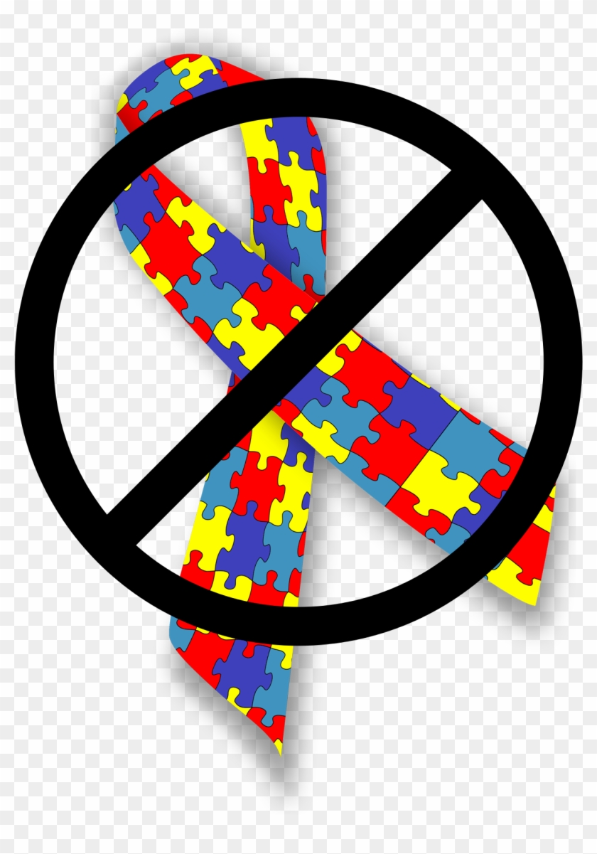 840x1201 Autism Ribbon Vector, Hd Png Download