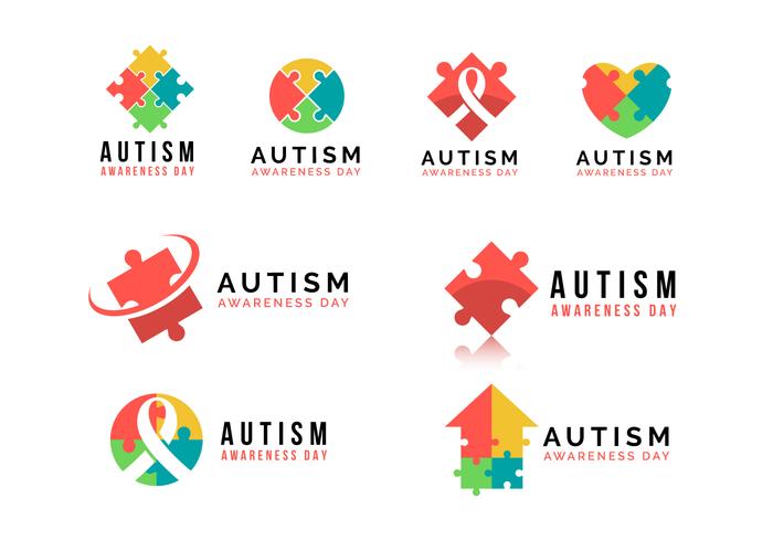 700x490 Autism Awareness Day Vector Logo