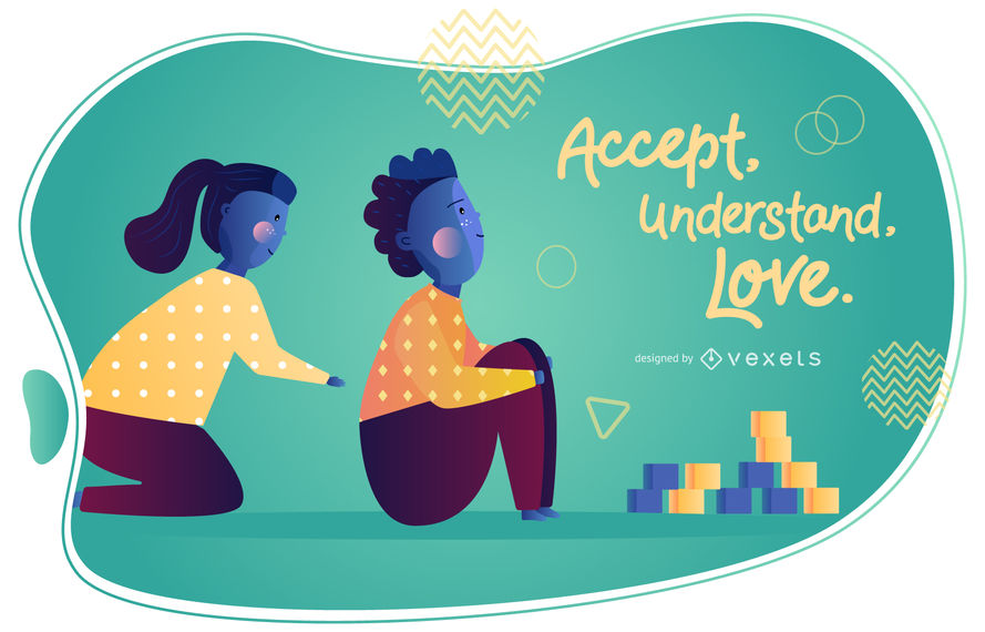 889x570 Autism Awareness Graphic Vector