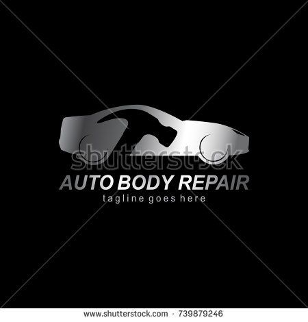 450x470 Auto Body Repair Automotive Iconcar Logo Template Logo