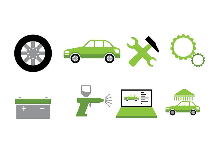 700x490 Car Auto Body Icon Vector