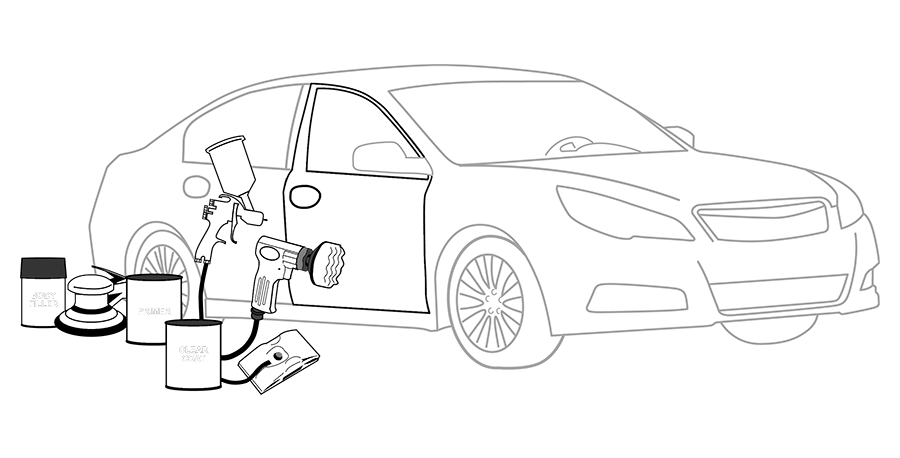 900x458 Collection Of 'car Body Drawing' Download More Than Images