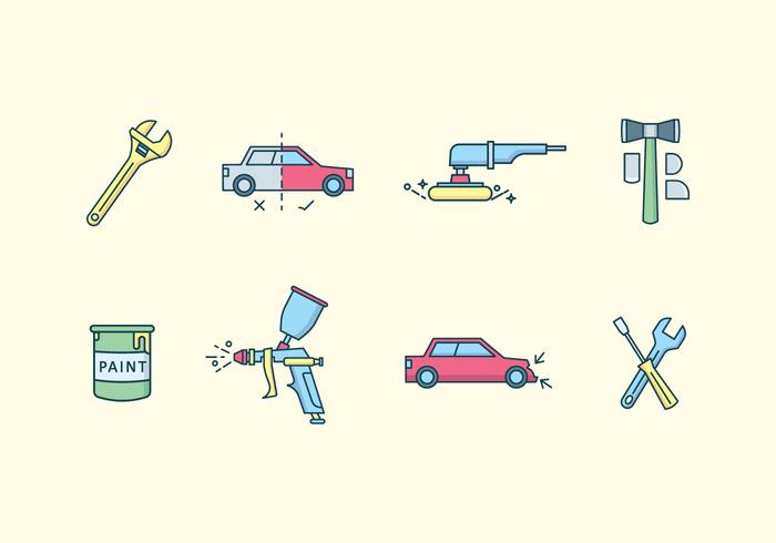 700x490 Auto Body Repair Vector